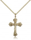 Crucifix Pendant, Gold Filled