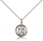 Our Lady of Perpetual Help Medal, Sterling Silver