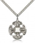 Cross Pendant, Sterling Silver