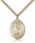 St. Helen Medal, Gold Filled, Large