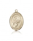 St. Gianna Medal, 14 Karat Gold, Large