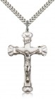 Crucifix Pendant, Sterling Silver