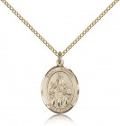 St. Sophia Medal, Gold Filled, Medium