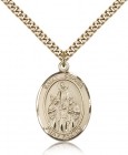 St. Sophia Medal, Gold Filled, Large