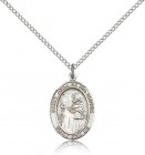 St. John of the Cross Medal, Sterling Silver, Medium