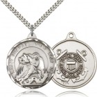 St. Joseph Coast Guard Medal, Sterling Silver