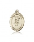 St. Philip Neri Medal, 14 Karat Gold, Large
