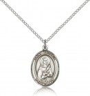 St. Victoria Medal, Sterling Silver, Medium