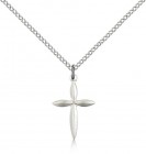 Cross Pendant, Sterling Silver