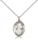 Our Lady Star of the Sea Medal, Sterling Silver, Medium