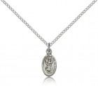 St. Christopher Medal, Sterling Silver