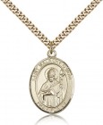 St. Malachy O'more Medal, Gold Filled, Large
