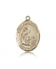 St. Bonaventure Medal, 14 Karat Gold, Large