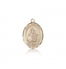 St. Christian Demosthenes Medal, 14 Karat Gold, Medium