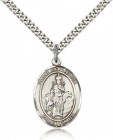 St. Cornelius Medal, Sterling Silver, Large