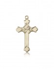 Cross Pendant, 14 Karat Gold