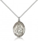 St. Alexandra Medal, Sterling Silver, Medium