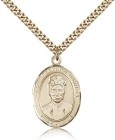 St. Josephine Bakhita Medal, Gold Filled, Large