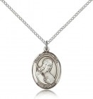 St. Philomena Medal, Sterling Silver, Medium