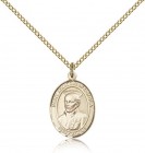 St. Ignatius of Loyola Medal, Gold Filled, Medium