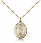 St. Helen Medal, Gold Filled, Medium