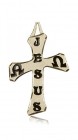 Cross Pendant, 14 Karat Gold
