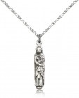 St. Joseph Medal, Sterling Silver