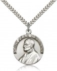 St. John Neumann Medal, Sterling Silver