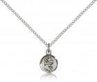 St. Christopher Medal, Sterling Silver