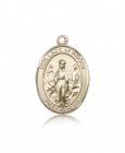 Our Lady of Knock Medal, 14 Karat Gold, Large