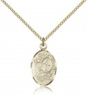 Miraculous Medal, Gold Filled