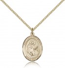 Our Lady of Mercy Medal, Gold Filled, Medium
