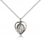 Miraculous Medal, Sterling Silver