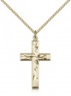 Cross Pendant, Gold Filled
