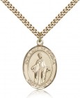 Our Lady of Africa Medal, Gold Filled, Large
