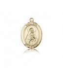 St. Rita of Cascia Medal, 14 Karat Gold, Medium