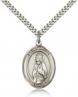 St. Alice Medal, Sterling Silver, Large