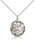 St. Joseph Medal, Sterling Silver