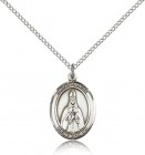 St. Blaise Medal, Sterling Silver, Medium
