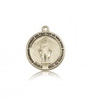 Miraculous Medal, 14 Karat Gold