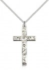 Cross Pendant, Sterling Silver