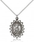 Our Lady of Perpetual Help Medal, Sterling Silver