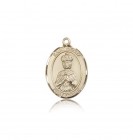 St. Henry II Medal, 14 Karat Gold, Medium