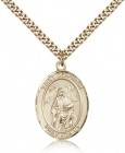 St. Deborah Medal, Gold Filled, Large