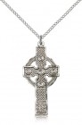 Kilklispeen Cross Pendant, Sterling Silver