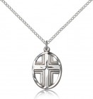 Cross Pendant, Sterling Silver