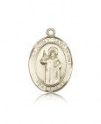 St. John of Capistrano Medal, 14 Karat Gold, Large