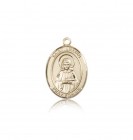 St. Lillian Medal, 14 Karat Gold, Medium