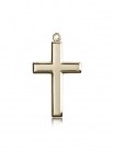 Cross Pendant, 14 Karat Gold