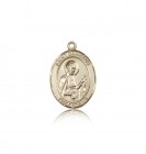 St. Camillus of Lellis Medal, 14 Karat Gold, Medium